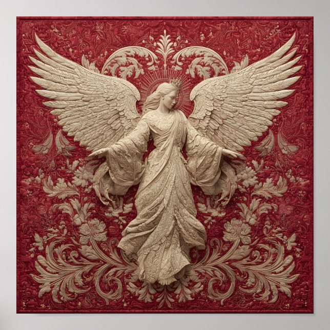 Christmas Angel Poster (Front)