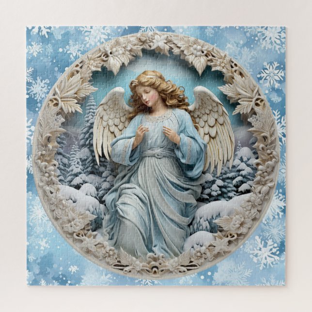 Christmas Angel Puzzle (Vertical)