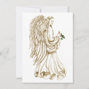 Christmas Angel Religious Holiday Card