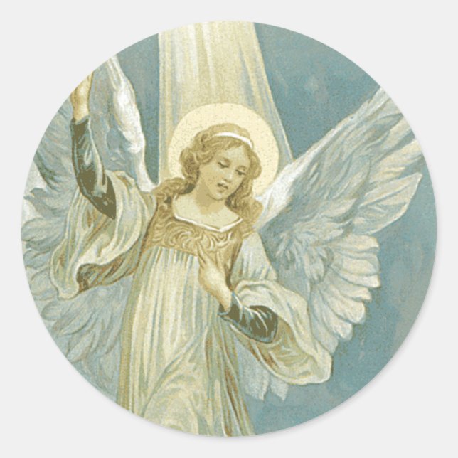 Christmas Angel Sticker (Front)