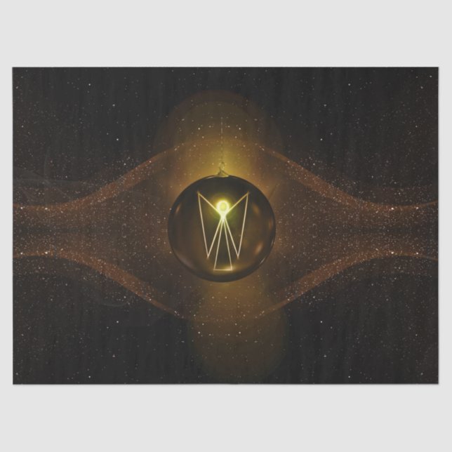 christmas angel tissue paper (Front)