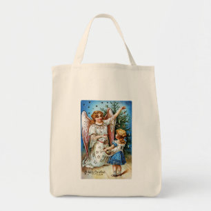 Christmas Angel Tote Bag