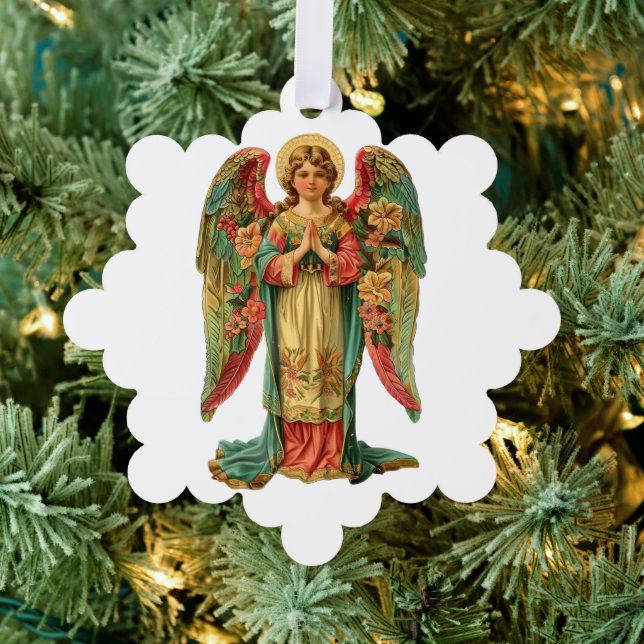 Christmas angel tree decoration card (Insitu (Tree))