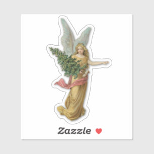 Christmas Angel Victorian Vintage Tree Flying