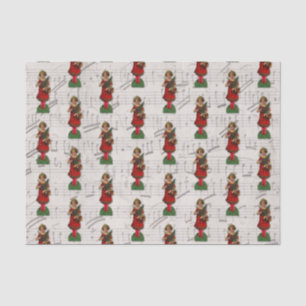 Christmas Angel Vintage Religion Victorian Girl Tissue Paper
