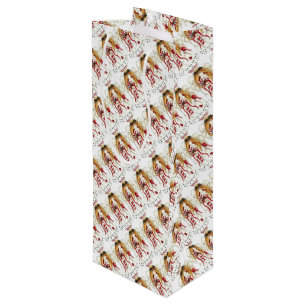 Christmas Angel Wine Gift Bag