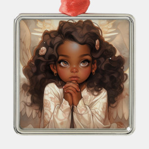 Christmas Angelic Elegance Metal Tree Decoration