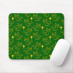 Christmas Angels Mouse Pad