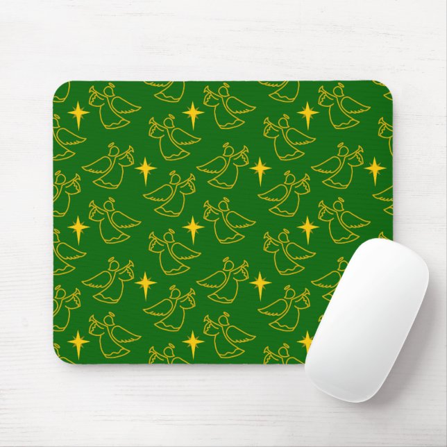 Christmas Angels  Mouse Pad (With Mouse)