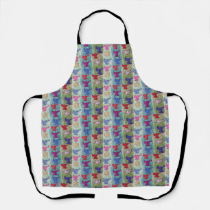 Christmas Angels With Trumpets Apron