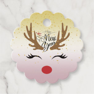 Christmas Animal Memo Tags