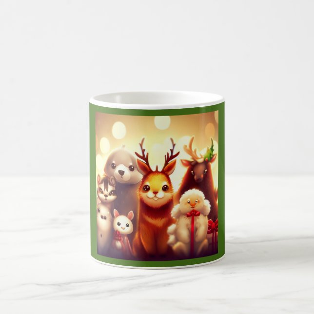Christmas Animals 1 Coffee Mug (Center)