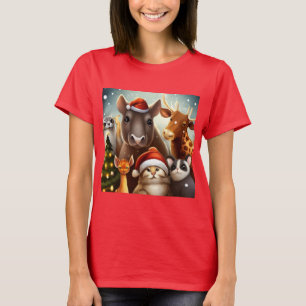 Christmas Animals 6 T-Shirt