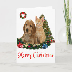 Christmas Animals Card
