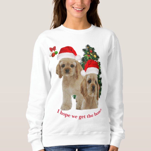 Christmas animals sweatshirt (Front)