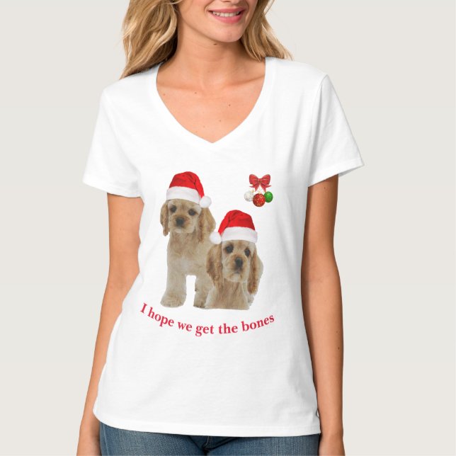 Christmas animals T-Shirt (Front)
