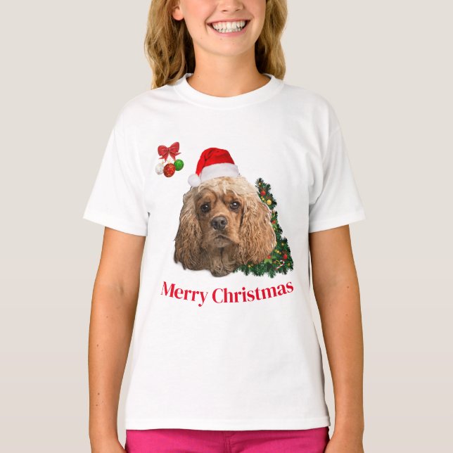 Christmas animals T-Shirt (Front)