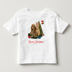 Christmas animals toddler T-Shirt