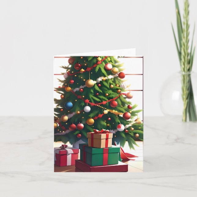 Christmas Anime K - AI Card (Front)