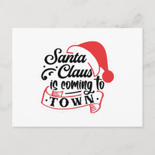 Christmas Approaching Postcard