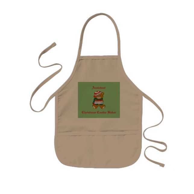 Christmas Apron - Assistant Christmas Cookie Baker (Front)