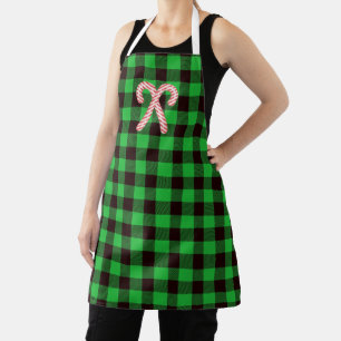 Christmas apron with Candy canes