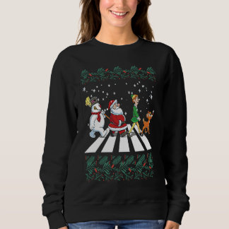 Christmas Arbey Road Christmas Sweatshirt