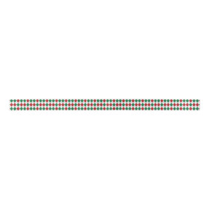 Christmas Argyle Pattern Satin Ribbon