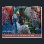Christmas Around the World All Year Long Calendar<br><div class="desc">Christmas Around the World All Year Long Calendar</div>