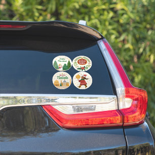 Christmas Around the World Sticker Set Celebrate 