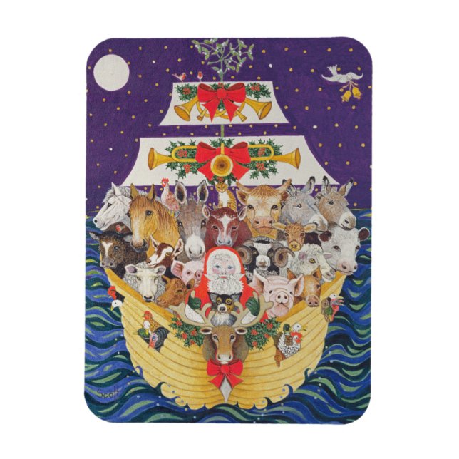 Christmas Arrival Magnet (Vertical)