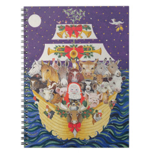 Christmas Arrival Spiral Notebook