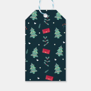 Christmas Art Plant Art One Little Christmas Tree Gift Tags