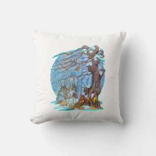 Christmas at Elf Hall Cushion