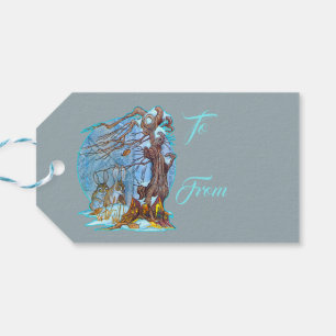 Christmas At Elf Hall Gift Tags