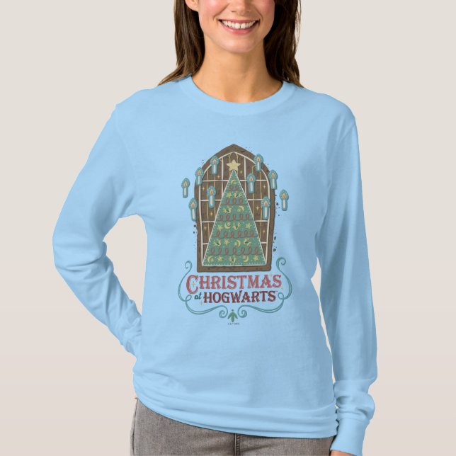 Christmas at HOGWARTS™ Cookie Graphic T-Shirt (Front)