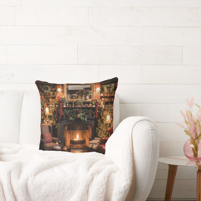 Christmas at Home Cushion (Couch)