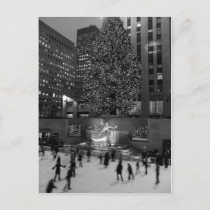Christmas at Rockefeller Center New York City Postcard