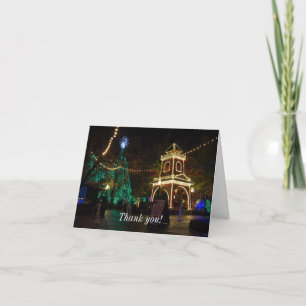 Christmas At Silver Dollar City 2 Thank You Card
