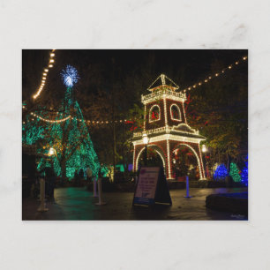 Christmas At Silver Dollar City Holiday Postcard