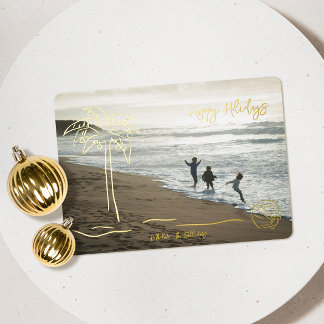 Christmas at the Beach - Happy Holidays