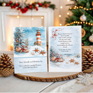 Christmas at the Beach   Invitation
