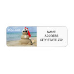 **CHRISTMAS AT THE BEACH** RETURN ADDRESS<br><div class="desc">CHRISTMAS AT THE BEACH RETURN ADDRESS LABELS (CHECK OUT MY MATCHING GROUP OF CARDS IF YOU WISH) ARE HERE JUST IN TIME FOR THE "HOLIDAY SEASON"! THANKS FOR STOPPING BY ONE OF MY EIGHT STORES AND "MERRY CHRISTMAS" TO YOU!!!!</div>