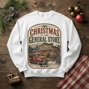Christmas at the General Store Vintage Sweatshirt