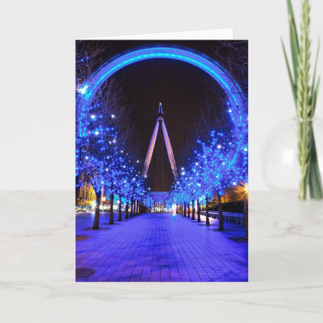 Christmas at the London Eye Holiday Card (Front)