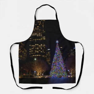 Christmas At Warren Park Night Apron