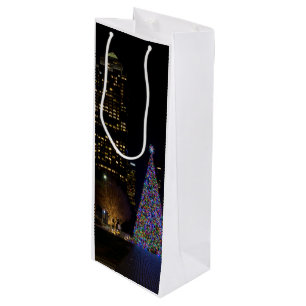Christmas At Warren Park Night Wine Gift Bag