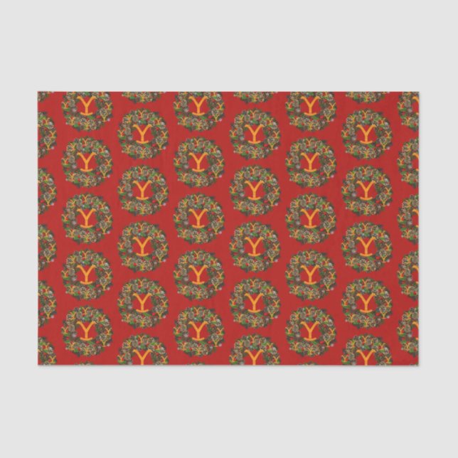 Christmas at Yellowstone - Tissue Paper (Front)
