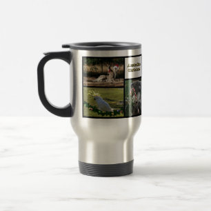 Christmas Aussie Style Animals Travel Mug