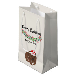 Christmas Australian Animals Design Small Gift Bag